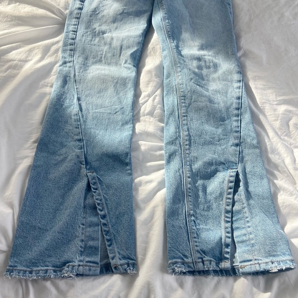 amercian eagle 90s split hem bootcut jeans - Picture 8 of 8